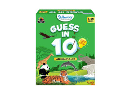 Skillmatics - Educational Game : Animal Planet - Guess in 10 (Ages 6-99 Years) | Card Game of Smart Questions | General Knowledge for Kids